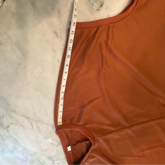 Oversized topper/sweatshirt size XL cognac in color - Picture 8 of 8